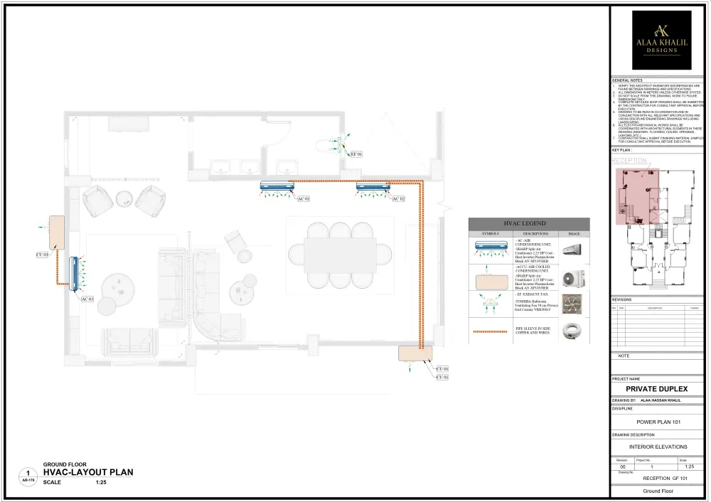 تصميم 3D + مخططات هندسية كاملة + استشارة +موودبورد بـ 75 دولار للغرفة مهما كانت المساحة