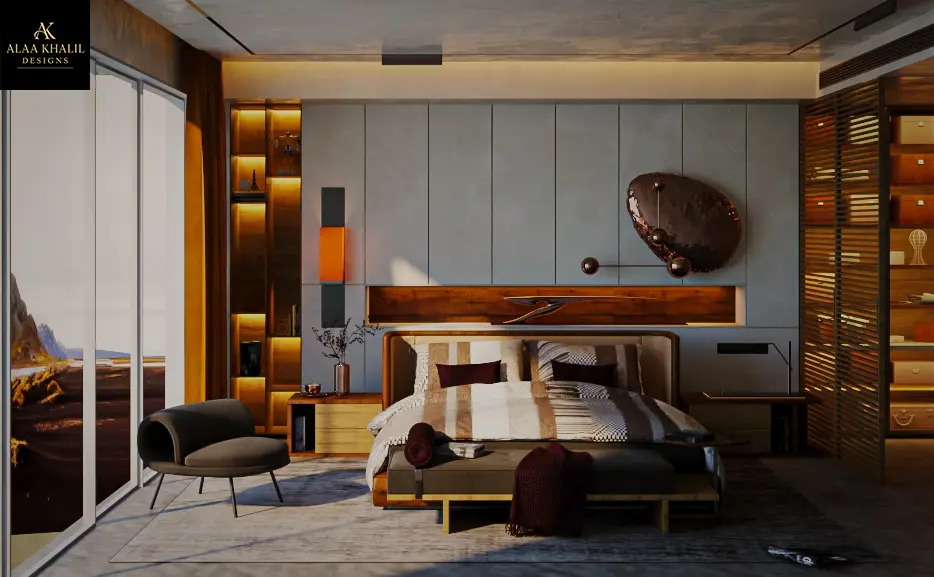 تصميم 3D + استشارة +موودبورد بـ 35 دولار للغرفة مهما كانت المساحة