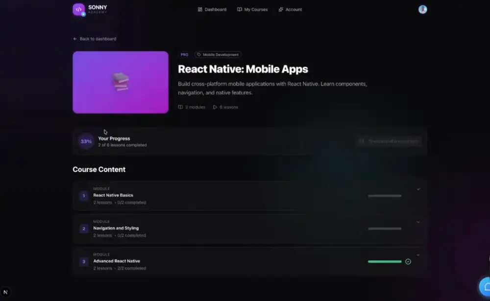 منصة تعليم إلكتروني ذكية (AI-Powered LMS) باستخدام Next.js