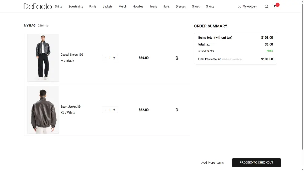 منصة تجارة إلكترونية حديثة بواجهة متجر ولوحة تحكم احترافية (SaaS E-commerce)