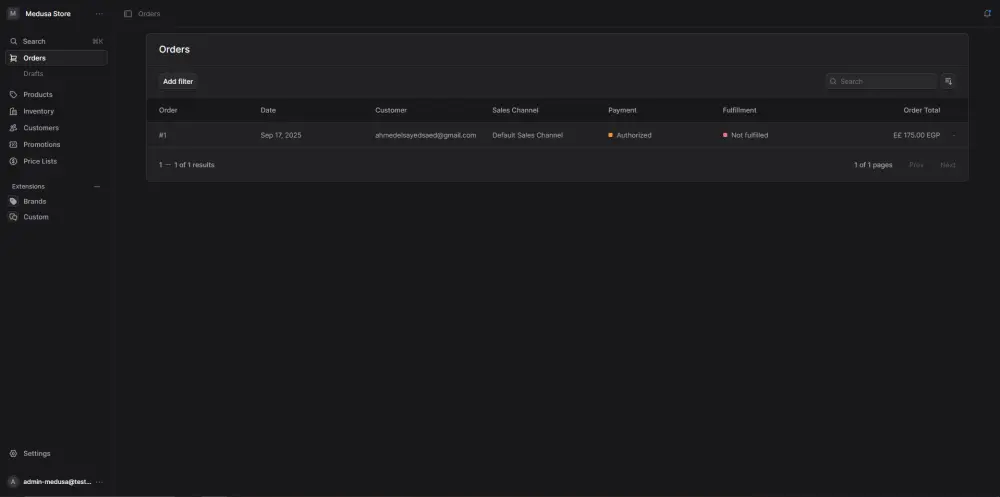 منصة تجارة إلكترونية حديثة بواجهة متجر ولوحة تحكم احترافية (SaaS E-commerce)