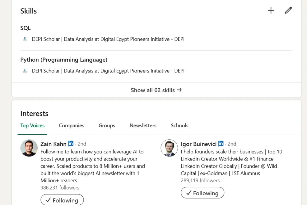 لا تبحث عن وظيفة! دع الوظائف تبحث عنك خلال Linkedin بروفايل