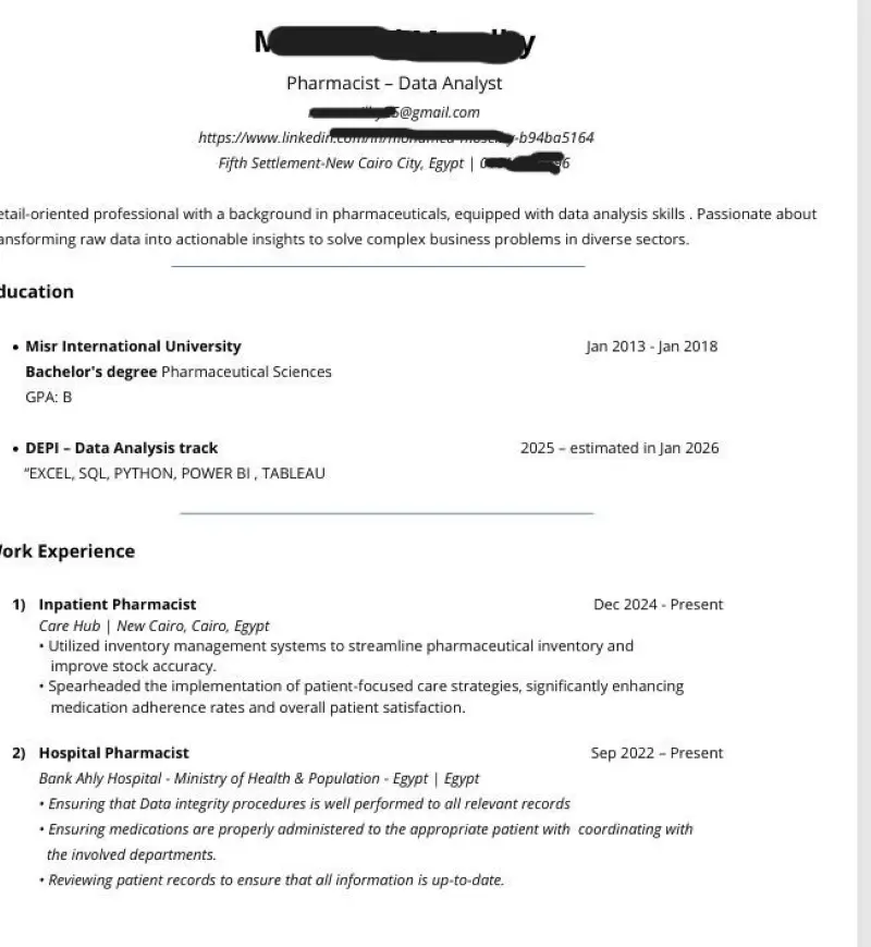 عمل سيرة ذاتية بشكل احترافي واجتياز ATS