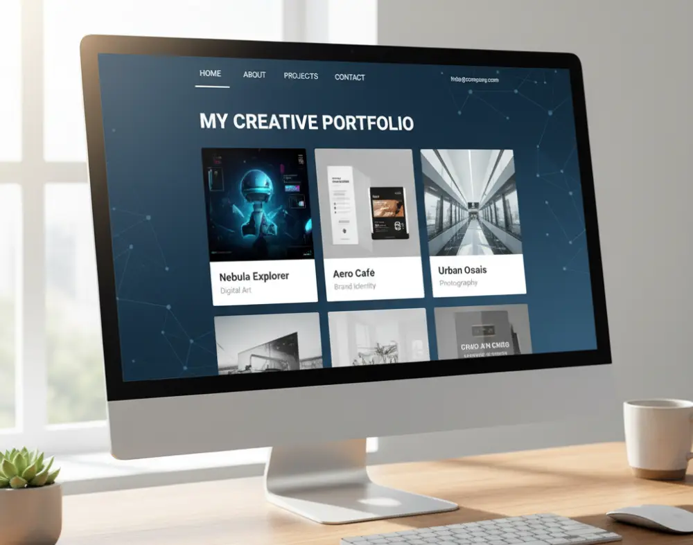 تصميم Portfolio شخصي احترافي للمبرمجين والمصممين
