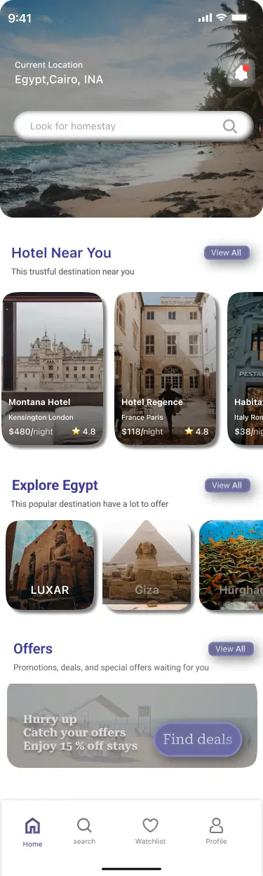 تصميم واجهات تطبيقات موبايل عصرية بتجربة استخدام احترافية