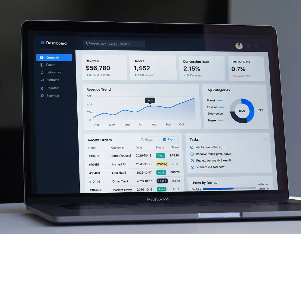 تصميم صفحة هبوط (Landing Page) احترافية لزيادة التفاعل والتحويلات