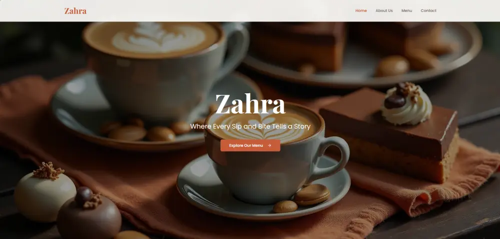 تصميم وبرمجة موقع احترافي بـ HTML وCSS وJavaScript