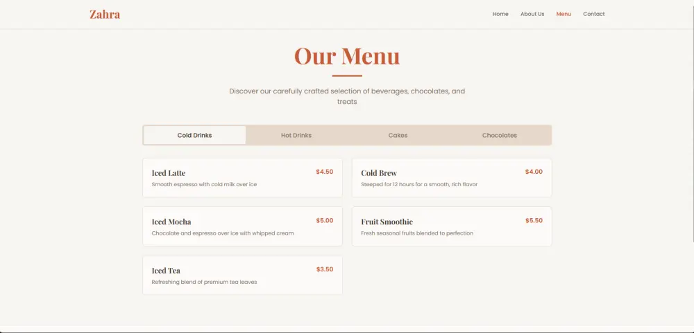 تصميم وبرمجة موقع احترافي بـ HTML وCSS وJavaScript