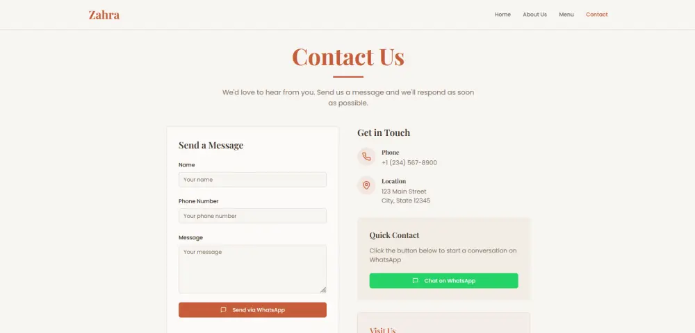 تصميم وبرمجة موقع احترافي بـ HTML وCSS وJavaScript