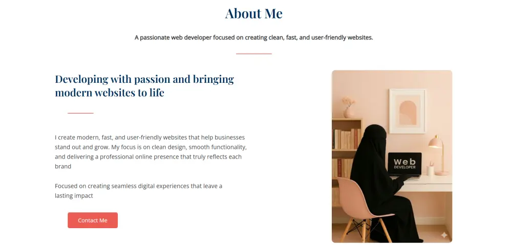 موقع بورتفوليو احترافي | باستخدام WordPress + Elementor