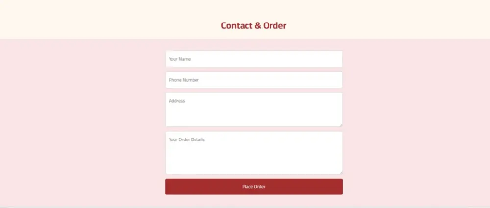 صفحة هبوط باستخدام html وcss