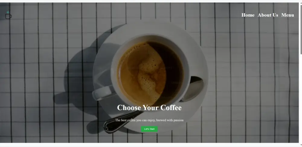 صفحة هبوط باستخدام html وcss