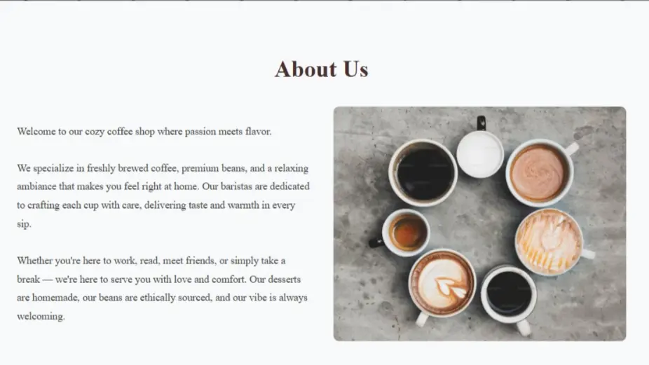 صفحة هبوط باستخدام html وcss