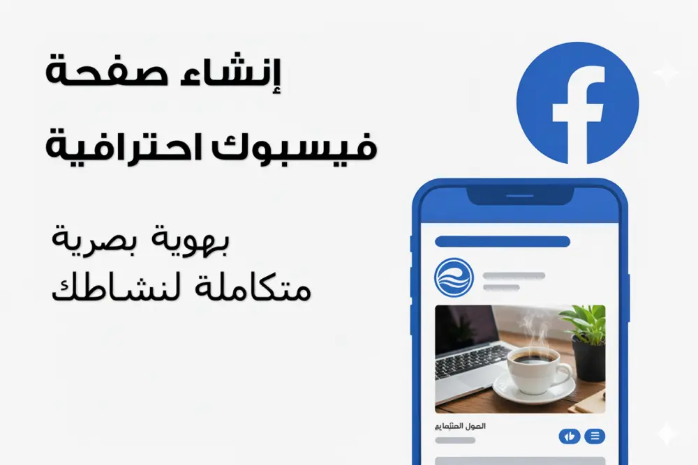 إنشاء صفحة فيسبوك احترافية بهوية بصرية متكاملة