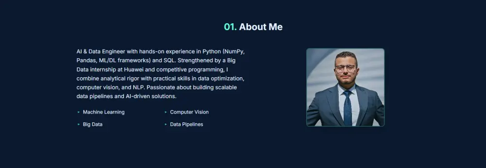 تصميم Portfolio احترافي (موقع) لعرض أعمالك بطريقة مبهرة