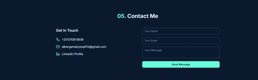 تصميم Portfolio احترافي (موقع) لعرض أعمالك بطريقة مبهرة