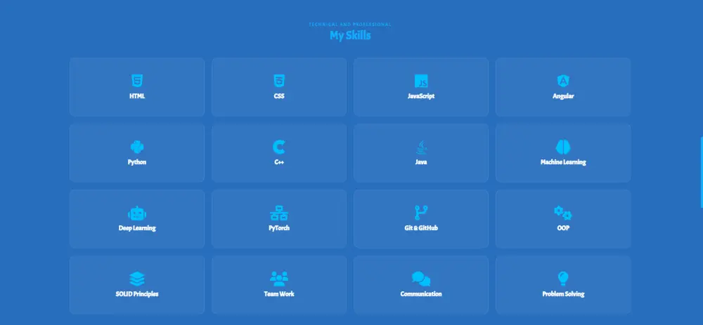 تصميم وتطوير Portfolio Website احترافية