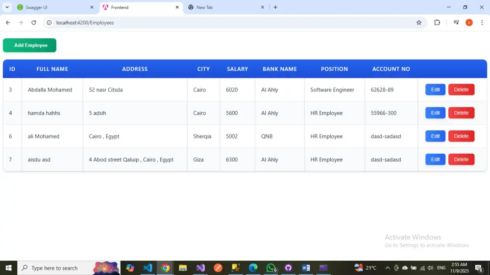 تصميم و تطوير صفحة ويب عالية الجودة