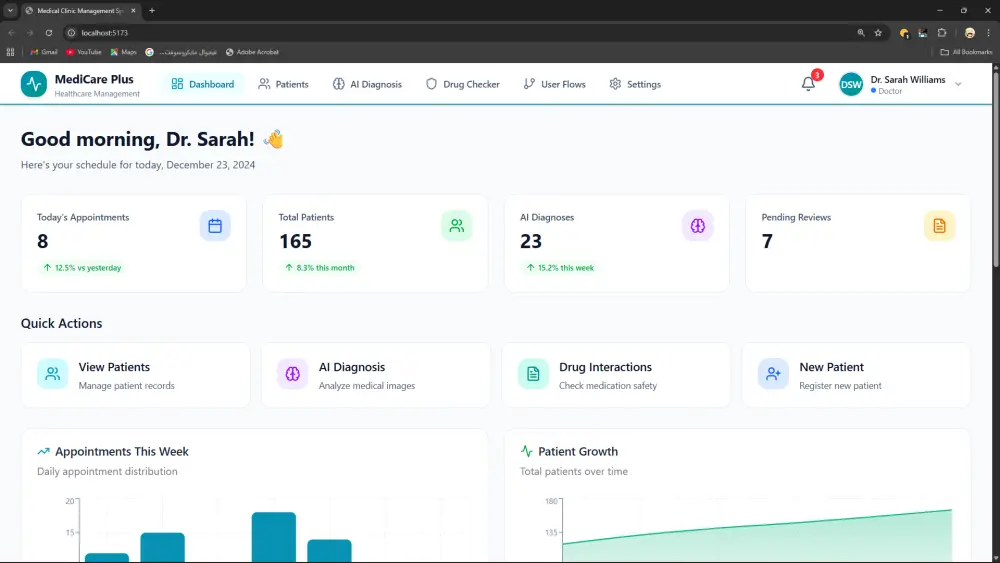 إنشاء موقع ويب احترافي Web Development