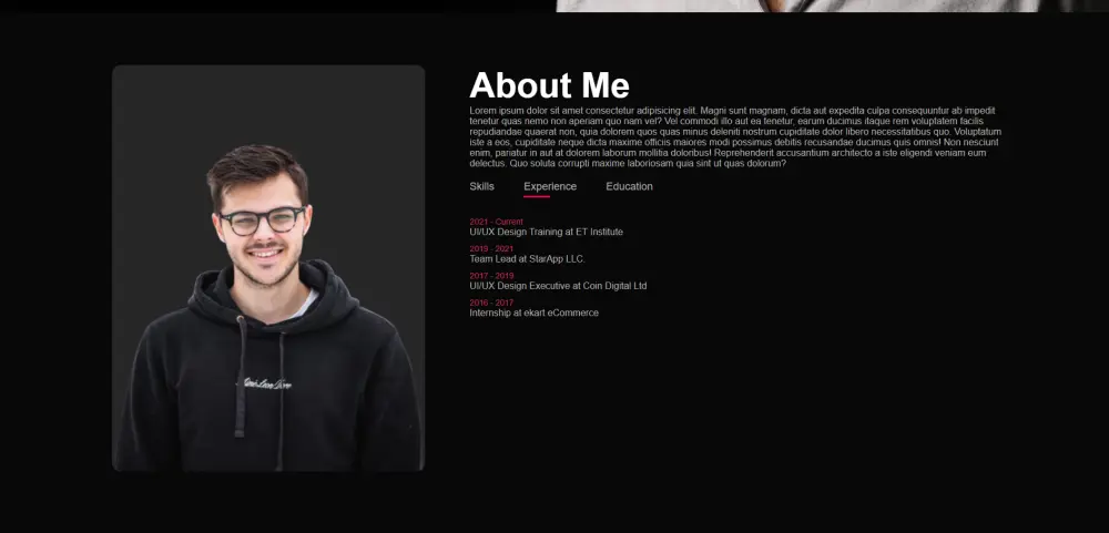 برمجة موقع إلكتروني لعرض الأعمال متكامل باستخدام احدث التقنيات