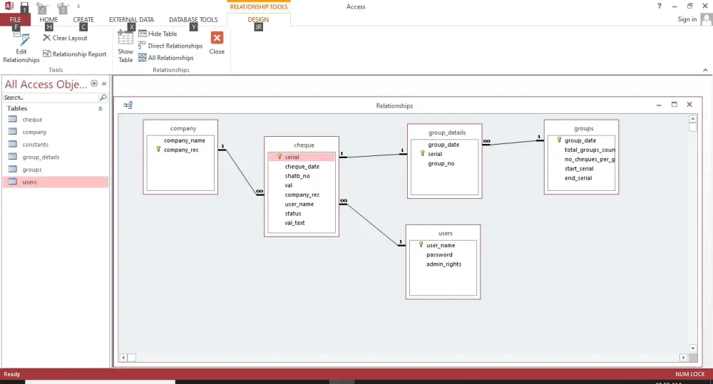 تصميم قاعدة بيانات وتطبيق متكامل باستخدام Microsoft Access لإدارة بياناتك