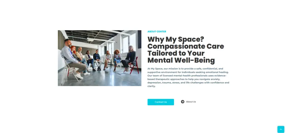 تصميم وتطوير موقع WordPress احترافي لخدمة الصحة النفسية – My Space