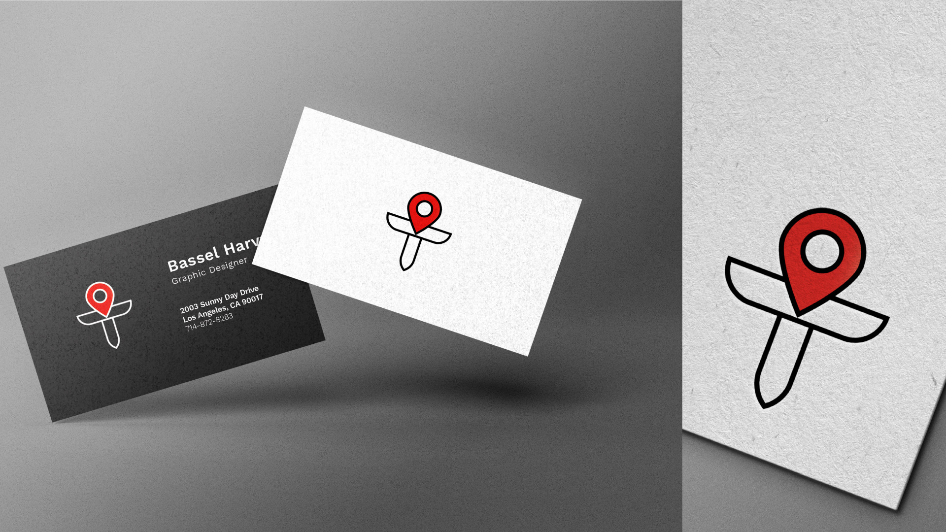 تصميم بطاقة اعمال احترافية