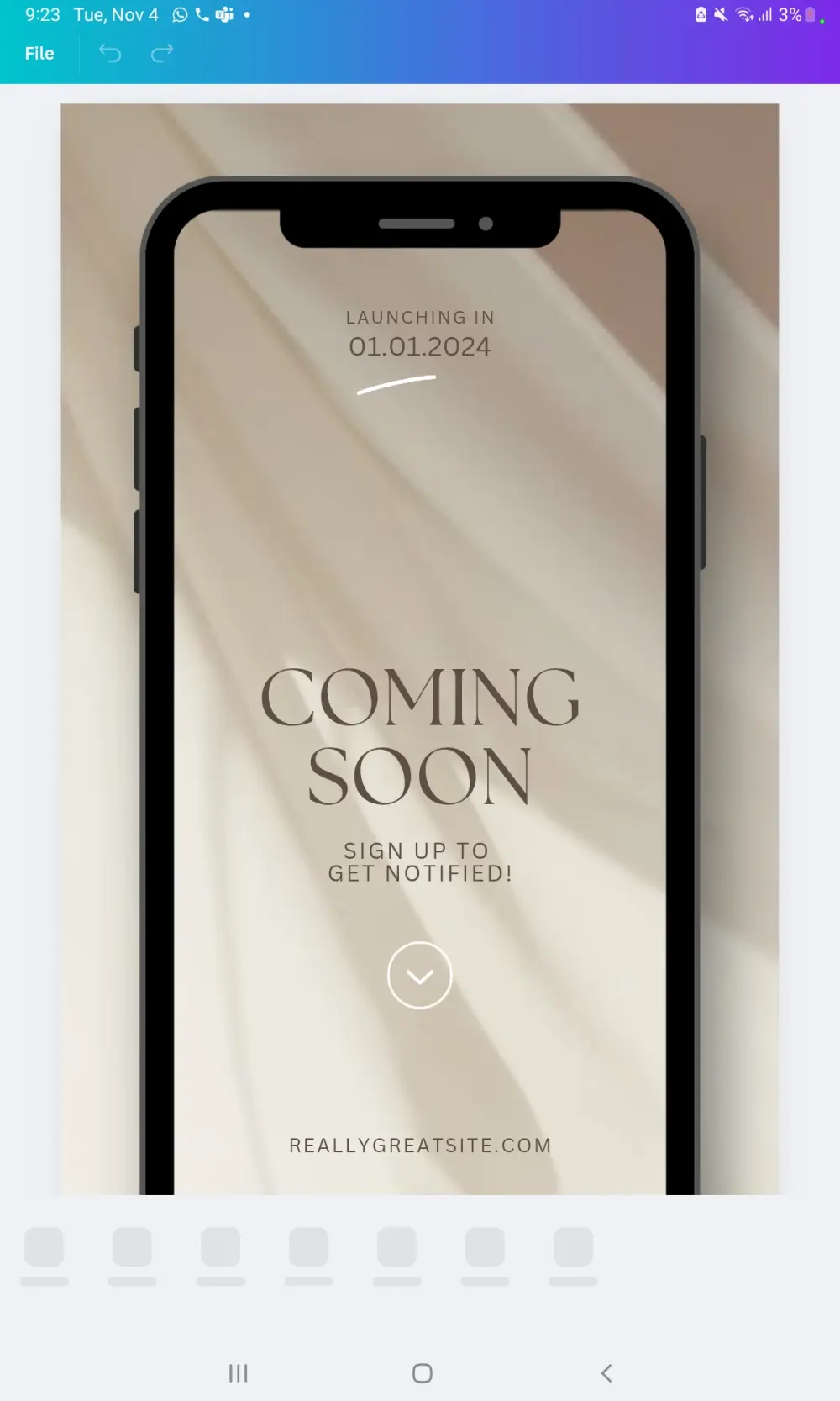 تصميم بوسترات بألوان واضحة و منسقه و تصميم احترافي