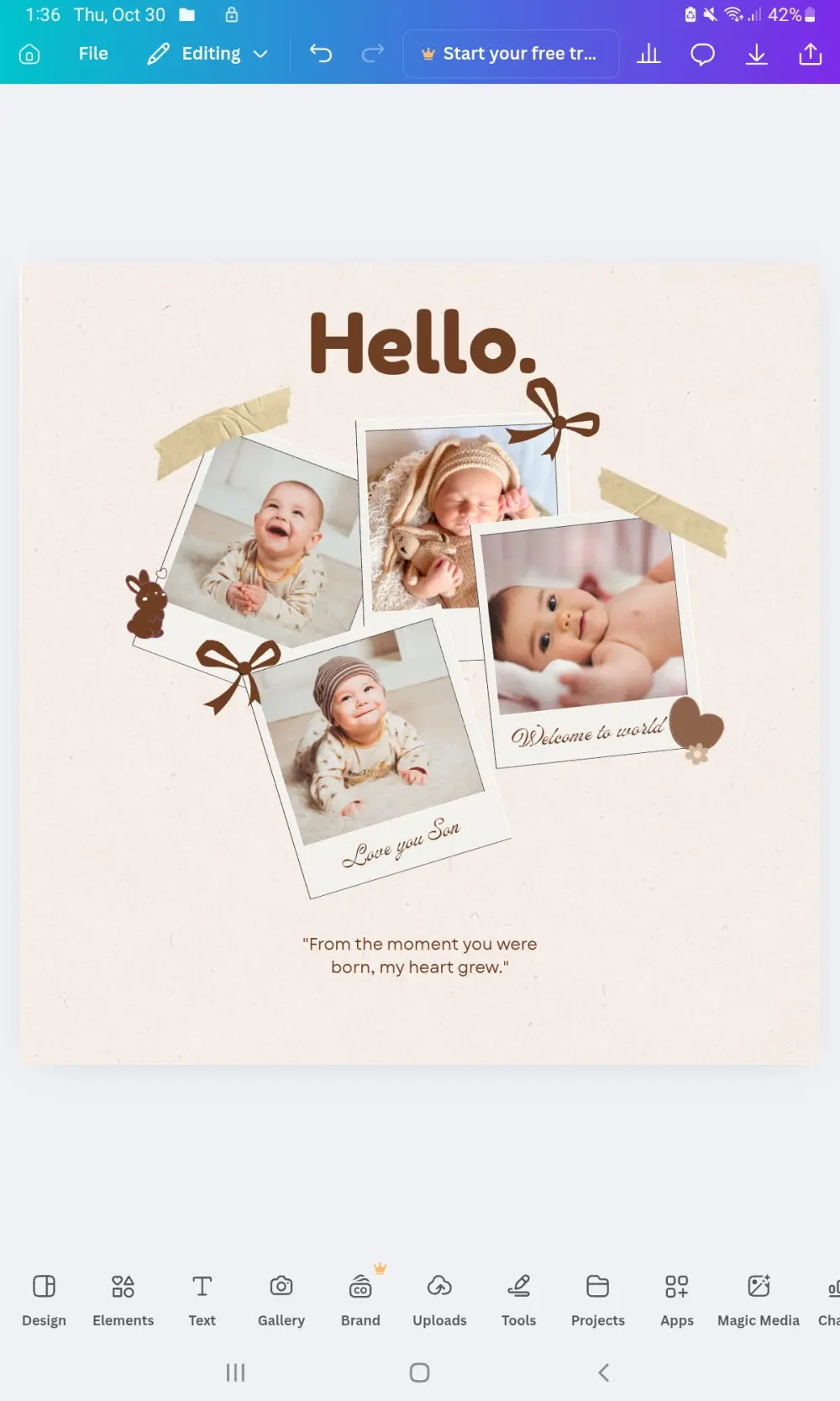 تصميم بوسترات بألوان واضحة و منسقه و تصميم احترافي