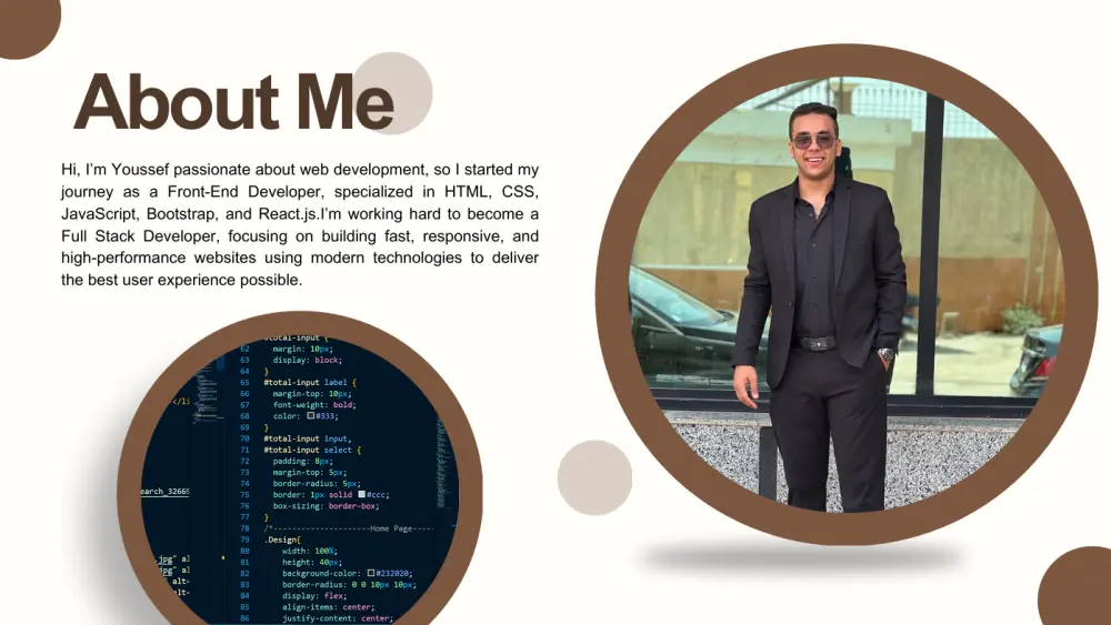 سأقوم بإنشاء واجهات ويب احترافية باستخدام HTML وCSS وBootstrap وJavaScript