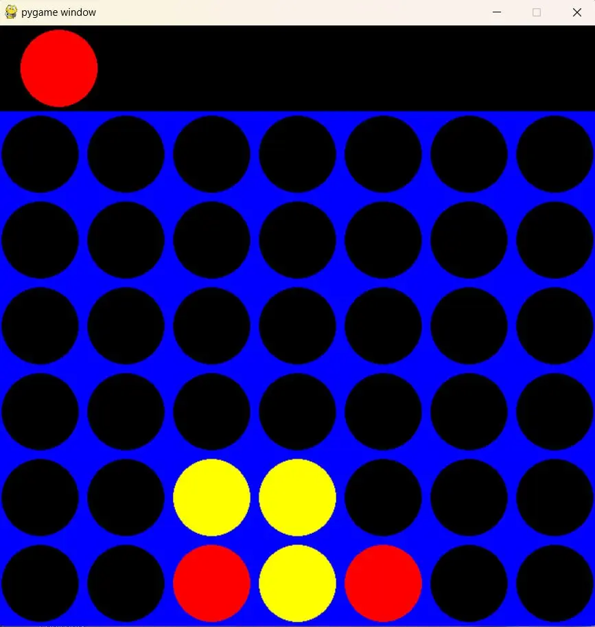 سأقوم ببرمجة لعبة Connect 4