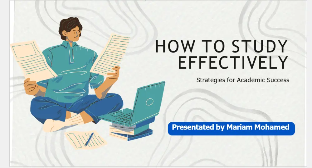 تصميم عرض تقديمي جذاب