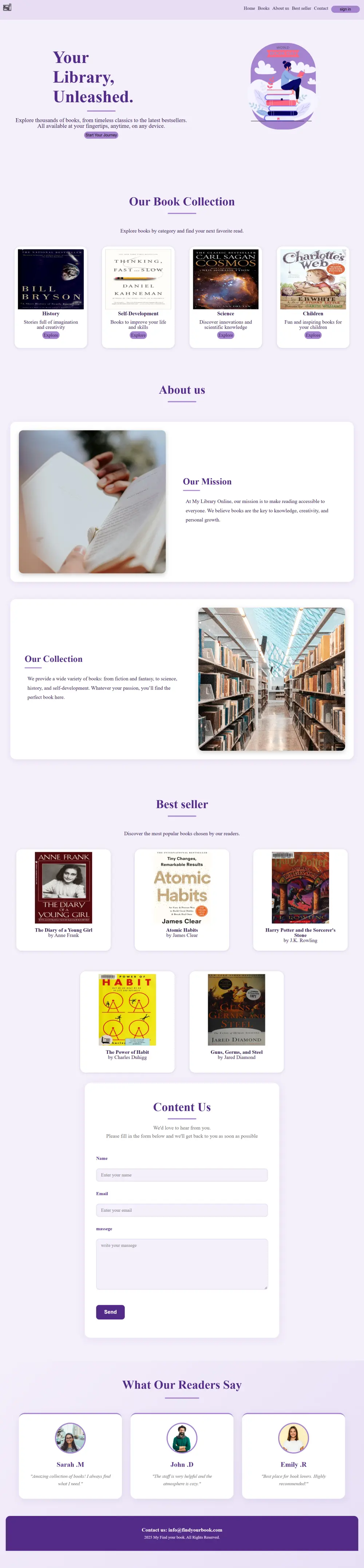 ابدأ مشروعك بقوة مع Landing Page احترافية