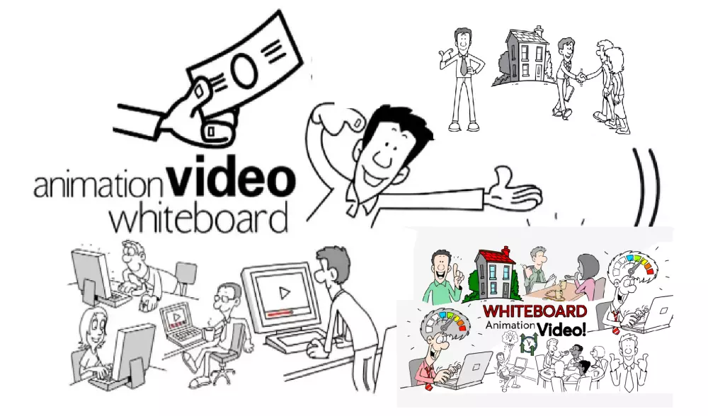 تصميم فيديو بطريقه الوايت بورد انميشن