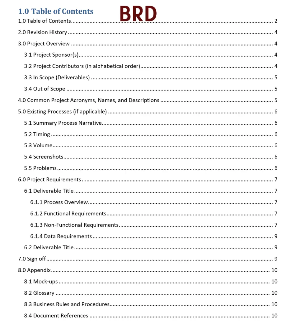 إعداد وتحليل متكامل لمستندات SRS وBRD وFRD بشكل احترافي