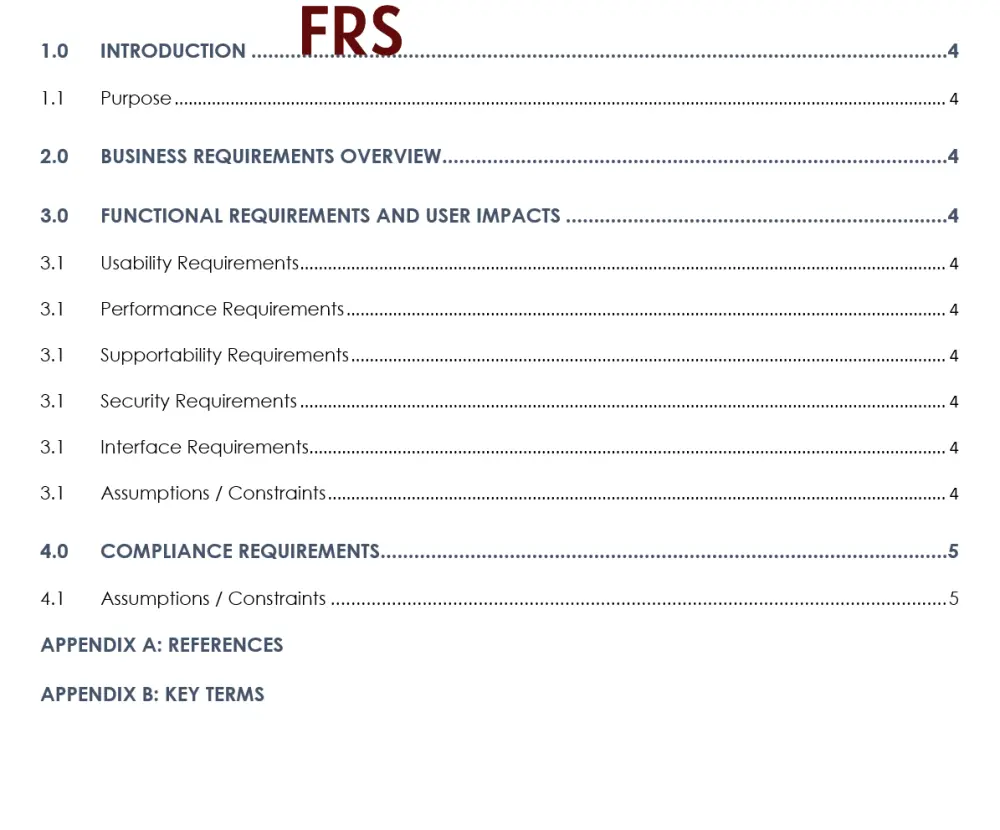 إعداد وتحليل متكامل لمستندات SRS وBRD وFRD بشكل احترافي
