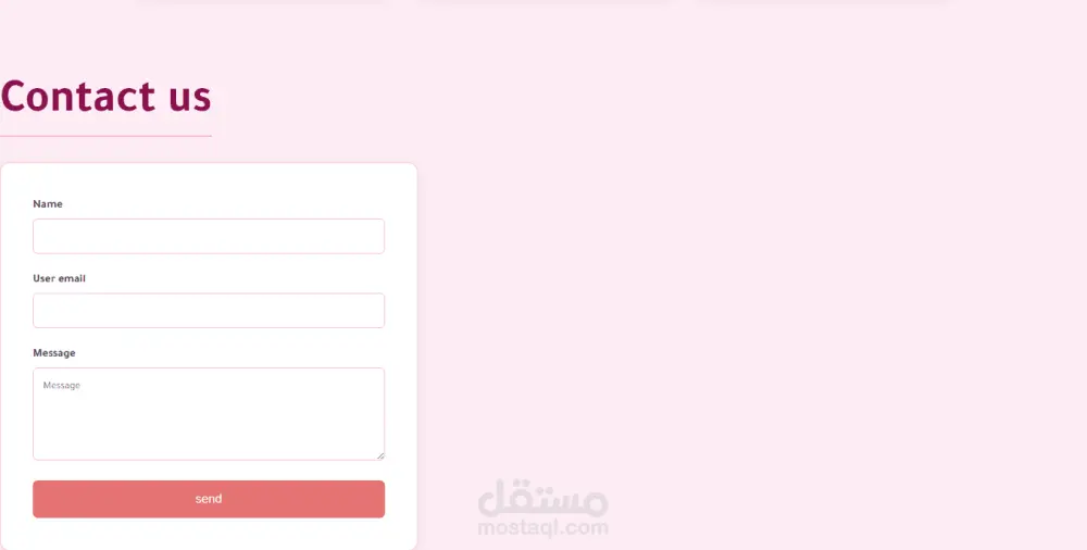 Landing Page احترافية لمحل زهور | تصميم عصري ومتجاوب