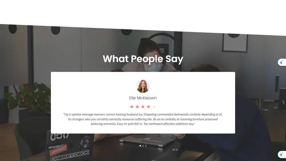 portfolio لشركه بأستخدام ال wordpress