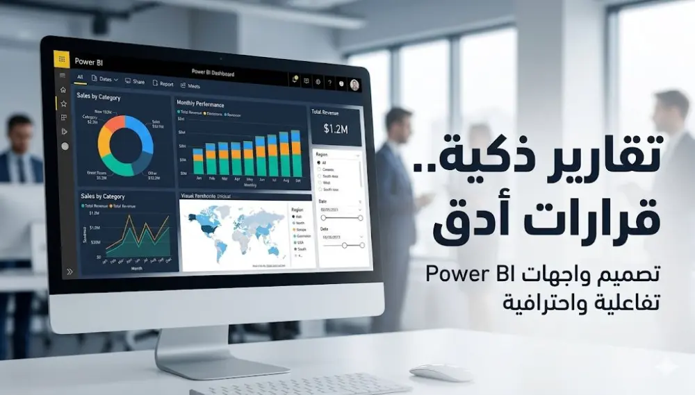ليل البيانات وإنشاء Dashboards احترافية باستخدام