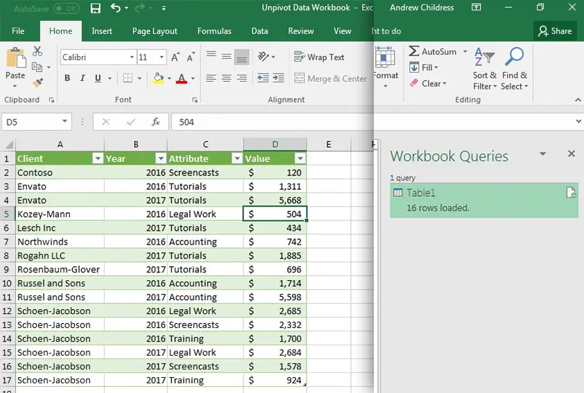 تنظيف ومعالجة البيانات باحترافية باستخدام Power Query