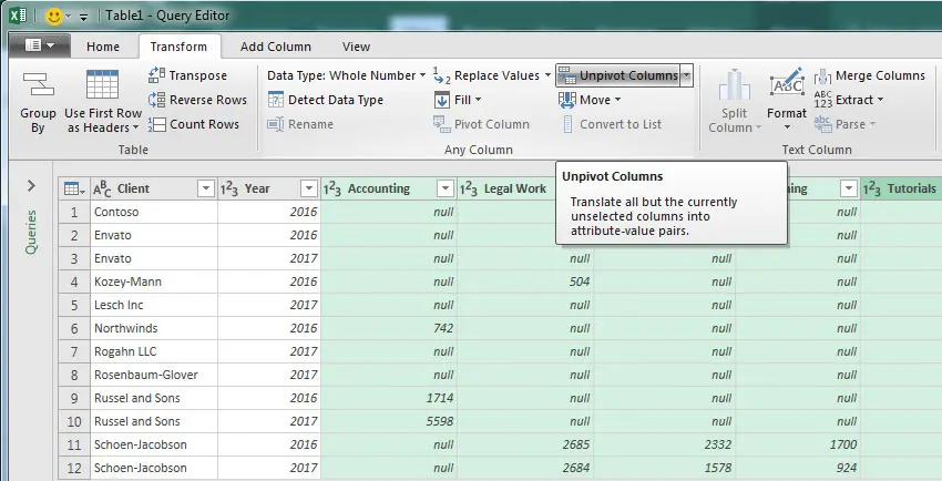تنظيف ومعالجة البيانات باحترافية باستخدام Power Query