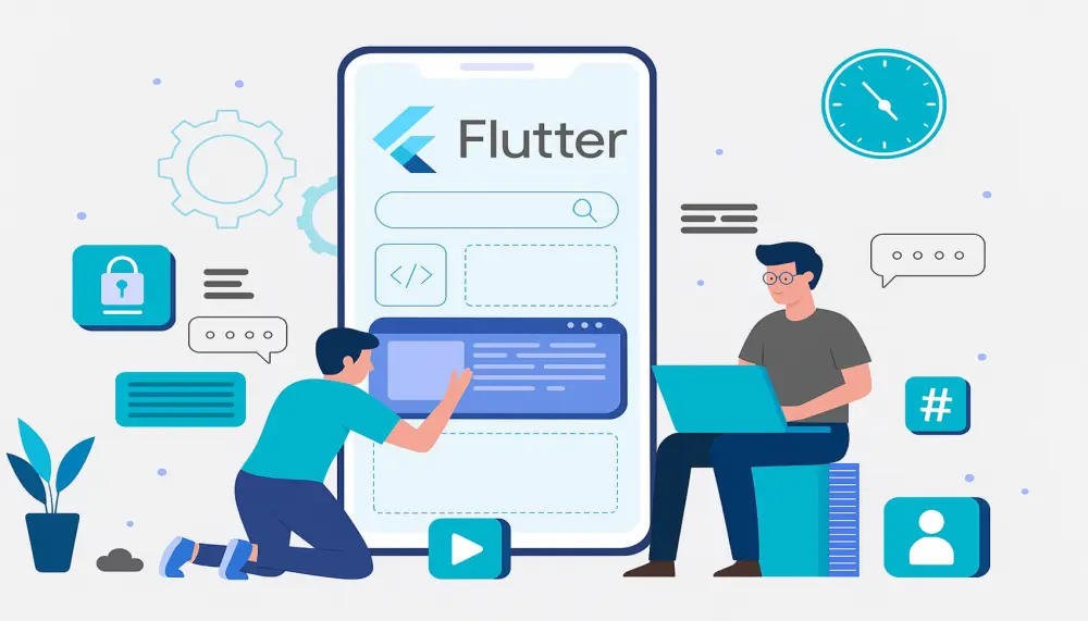 سأقوم بتطوير تطبيق موبايل احترافي باستخدام Flutter