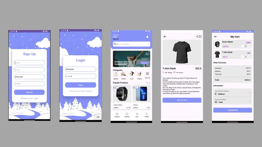 سأقوم بتطوير تطبيق موبايل احترافي باستخدام Flutter