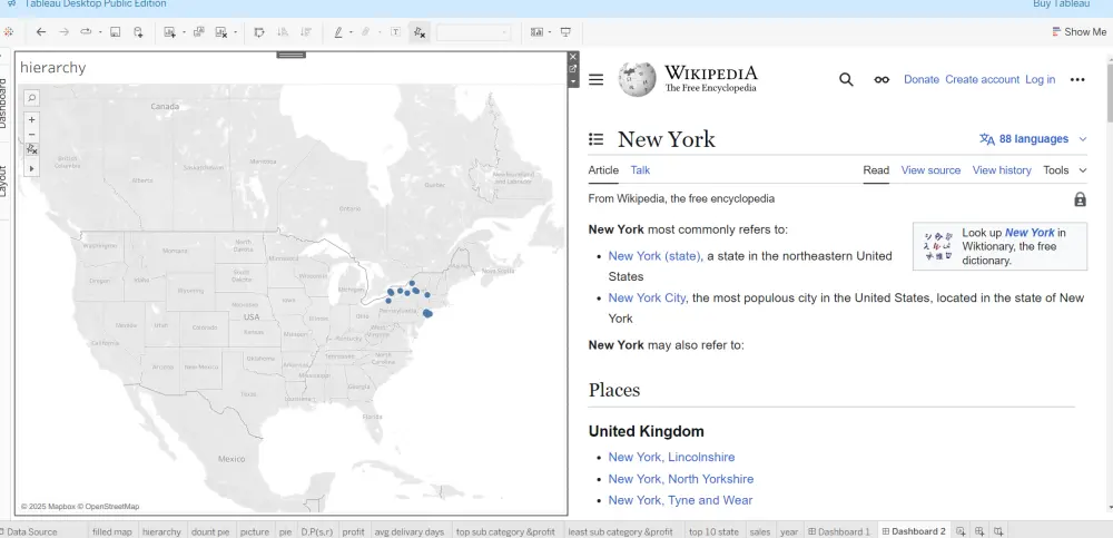 عرض البيانات بطريقة جذابة وواضحة باستخدام برنامج Tableau.