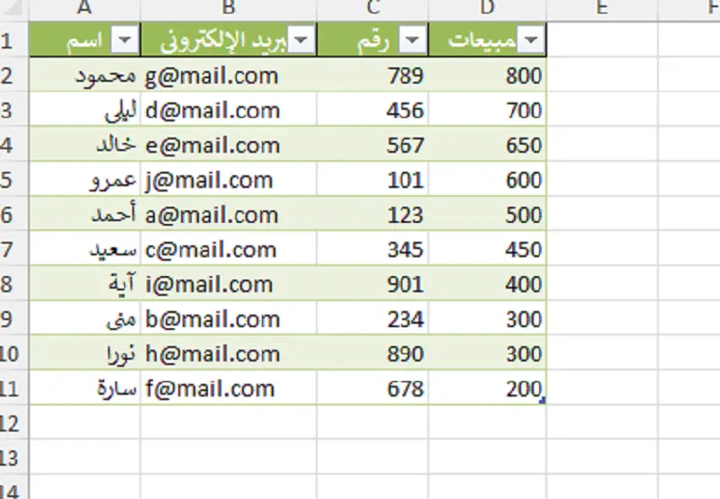 خدمة إدخال بيانات احترافية ودقيقة