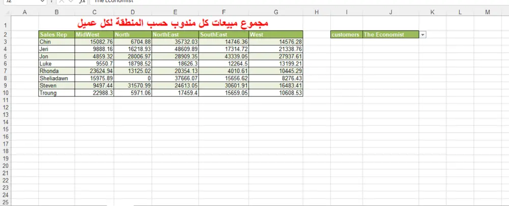 إعداد تقارير وملخصات احترافية للبيانات – واضحة وسهلة الفهم