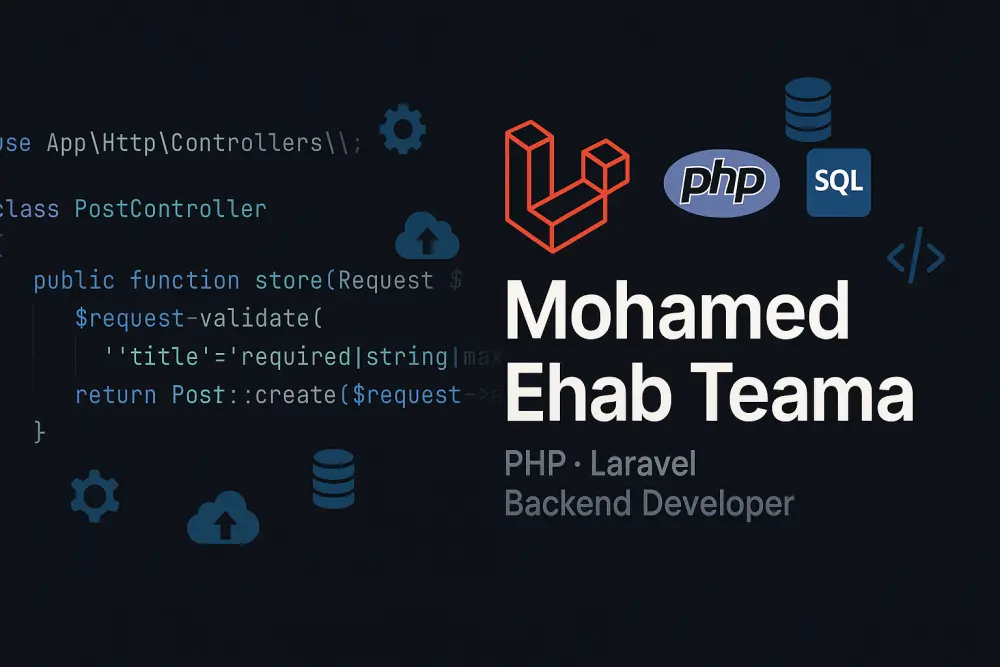 إنشاء موقع شخصي لشركة مع Dashboard للتحكم في تفاصيل الموقع.