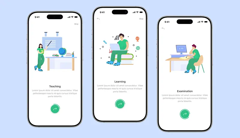 تصميم وجهات مستخدم باستخدام figma و xd
