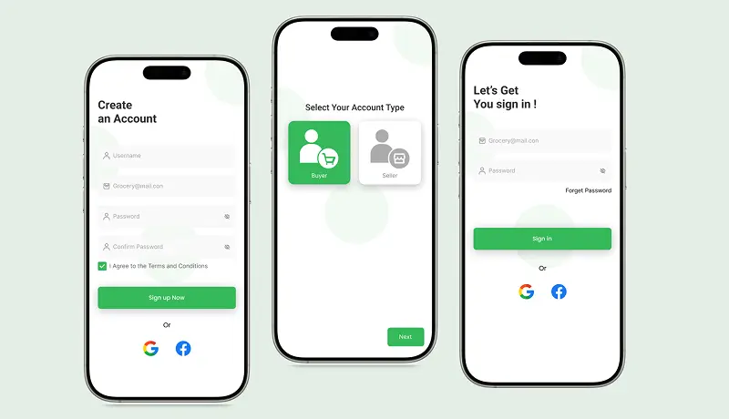 تصميم وجهات مستخدم باستخدام figma و xd