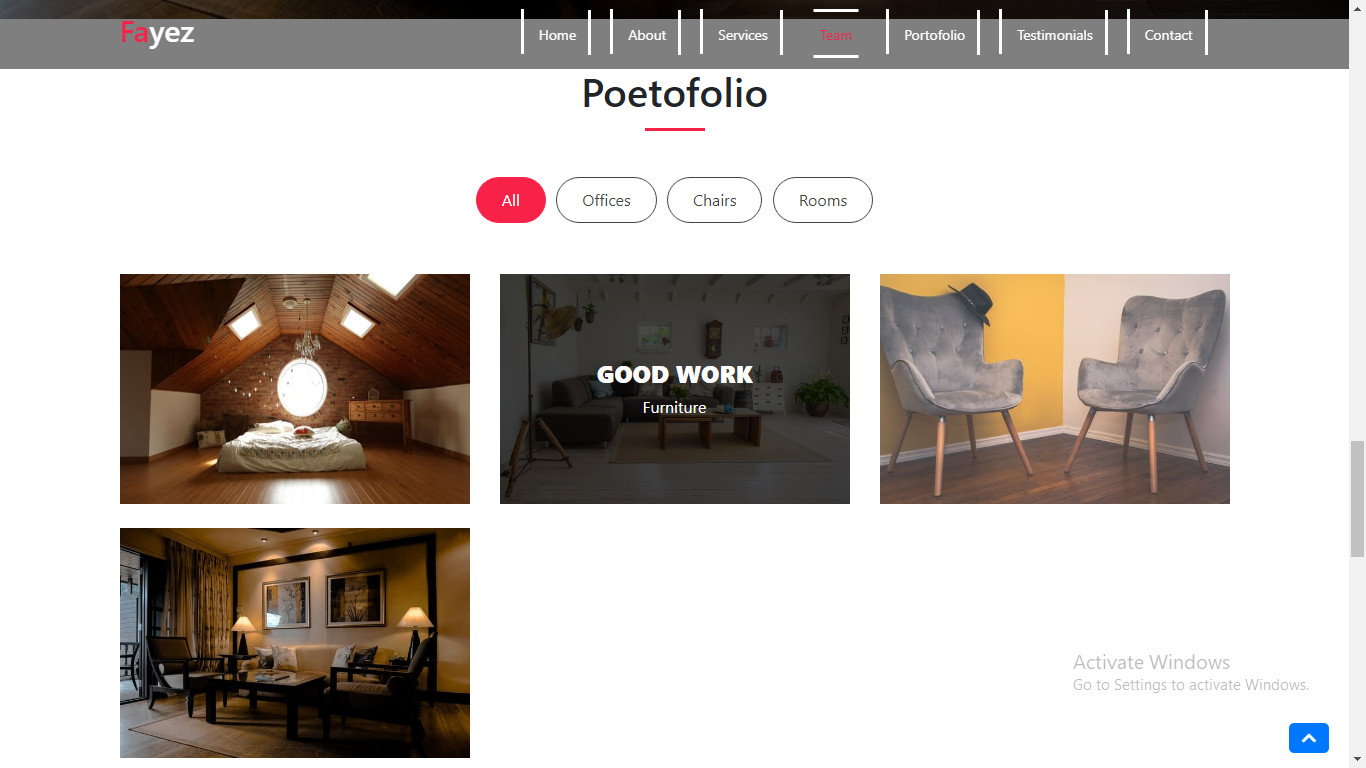 تصميم موقع الاكتروني